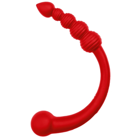 Вибратор ToyFa Black &amp; Red