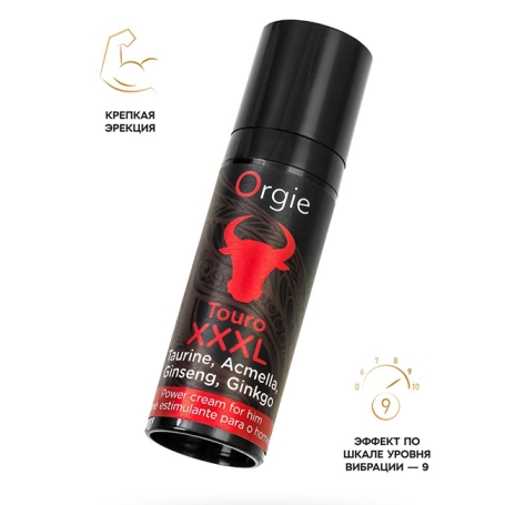 Возбуждающий мужской крем ORGIE Touro XXXL