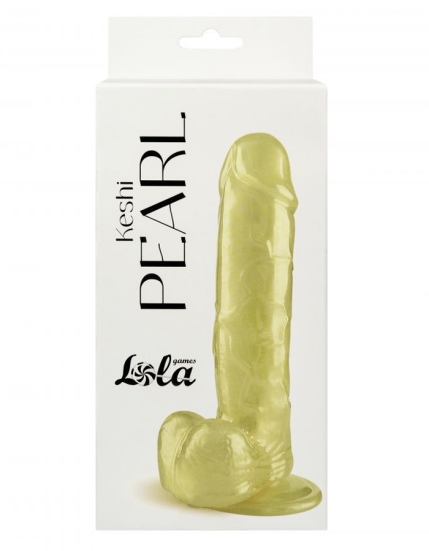Фаллос перламутровый Keshi Pearl