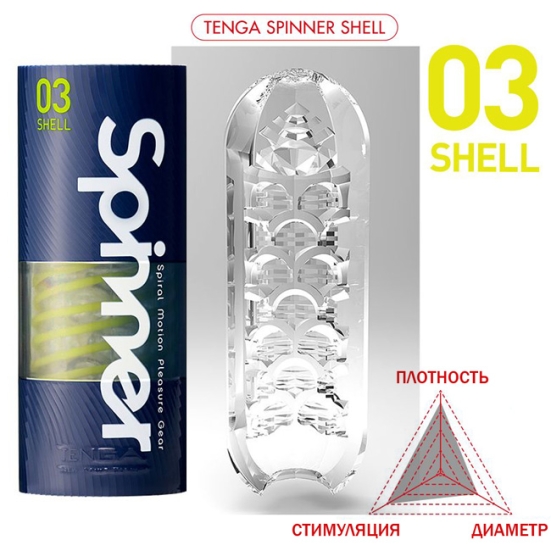 Мастурбатор Tenga SPINNER