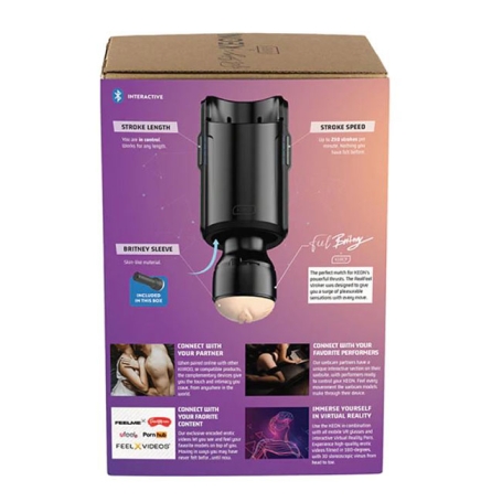 Автоматический мастурбатор Kiiroo Keon - Britney Amber