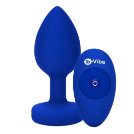 Вибро-пробка Vibrating Jewel Plug L/XL