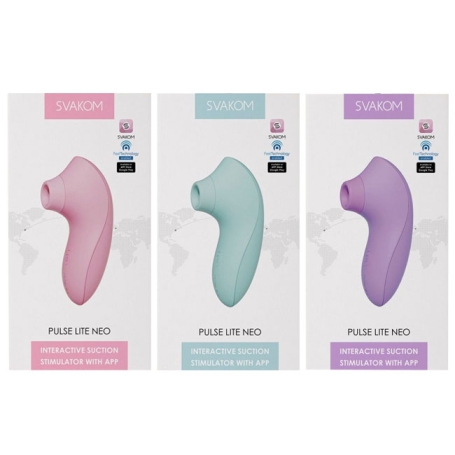 Вакуумный стимулятор клитора Svakom Pulse Lite Neo